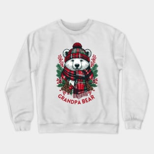 grandpa bear Crewneck Sweatshirt